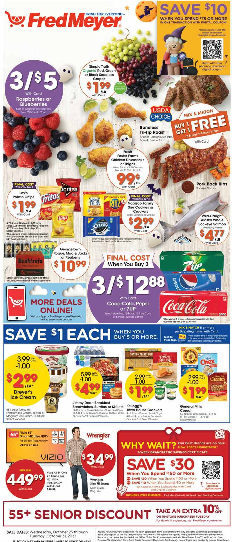Fred Meyer weekly ad Halloween 2026